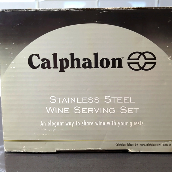 Calphalon Stainless Steel Wine Serving Set - Picture 2 of 3